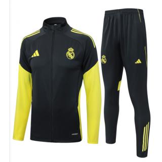 Chándal Real Madrid 2025/26- Dark Gray (Cremallera larga)